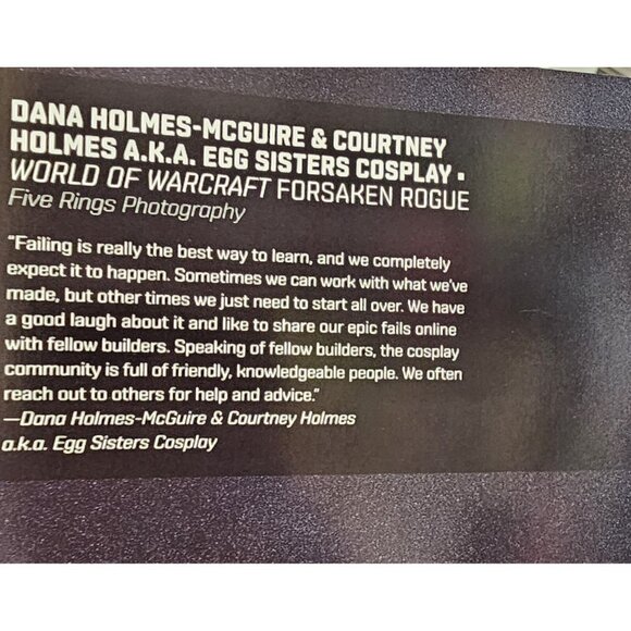 Blizzard Cosplay Tips, Tricks And Hints~Brand New Sealed - Picture 6 of 9